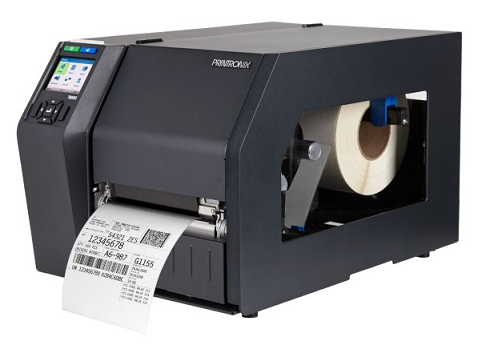 T82X4-1441-0 -  - Printronix T8204 Thermal Transfer Printer – 203dpi – Postscript/PDF & Standard Emulations – Serial/USB/Ethernet/GPIO Module – 4” Rewinder/Peeler